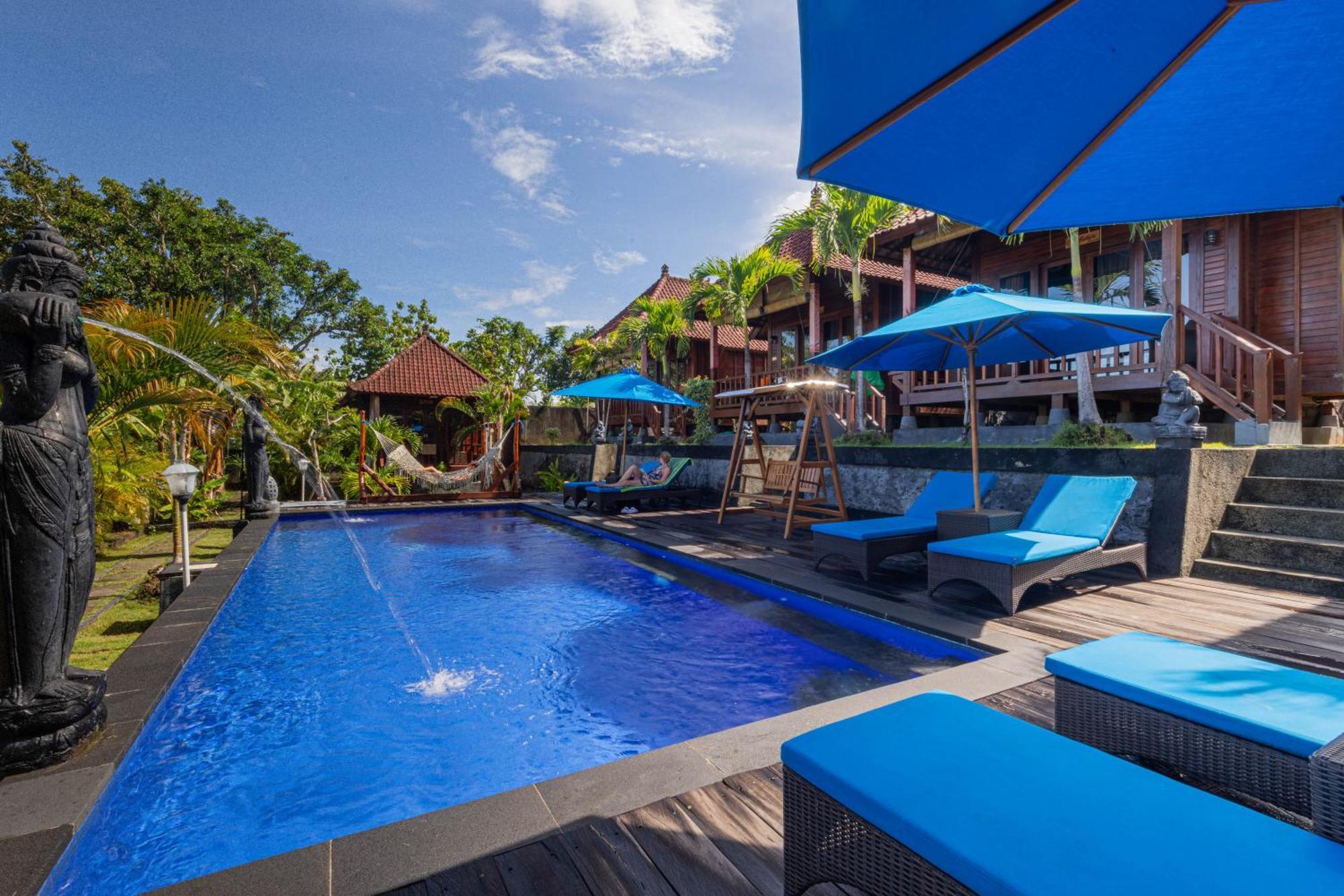 Tatak Bunut Villa Ceningan Lembongan Exterior foto